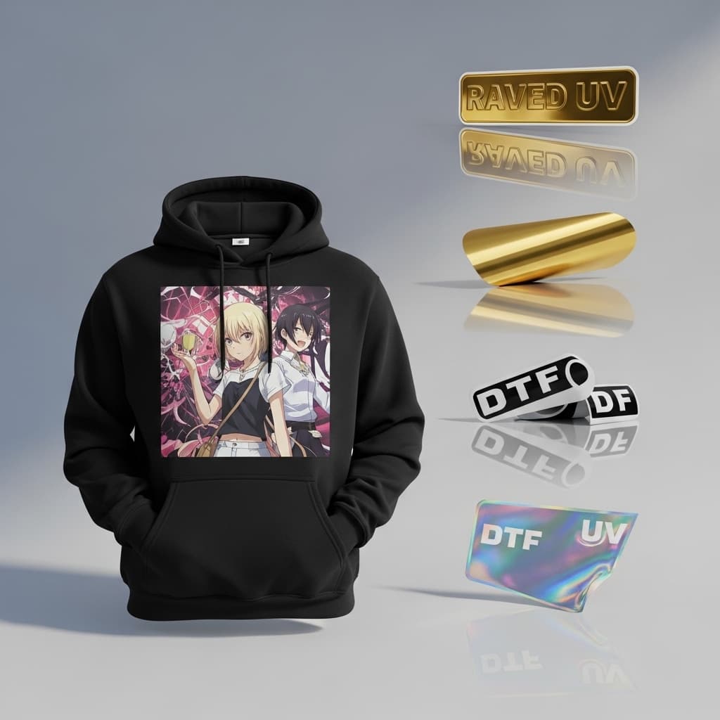 DTF et UV DTF - Barre des Couleurs